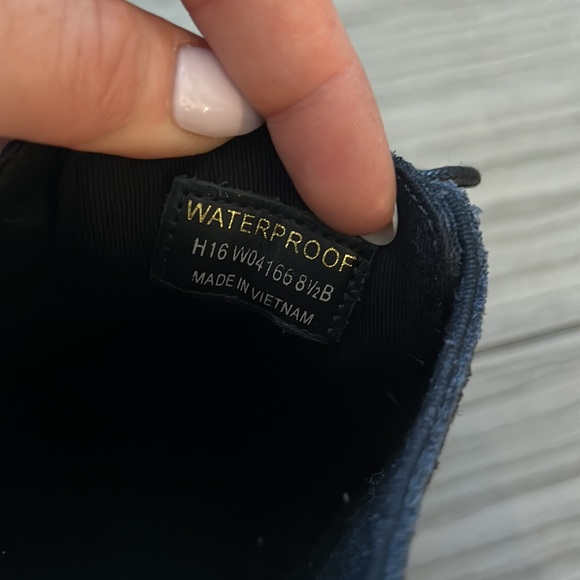 Navy suede Cole Haan Grand OS - Picture 5 of 5